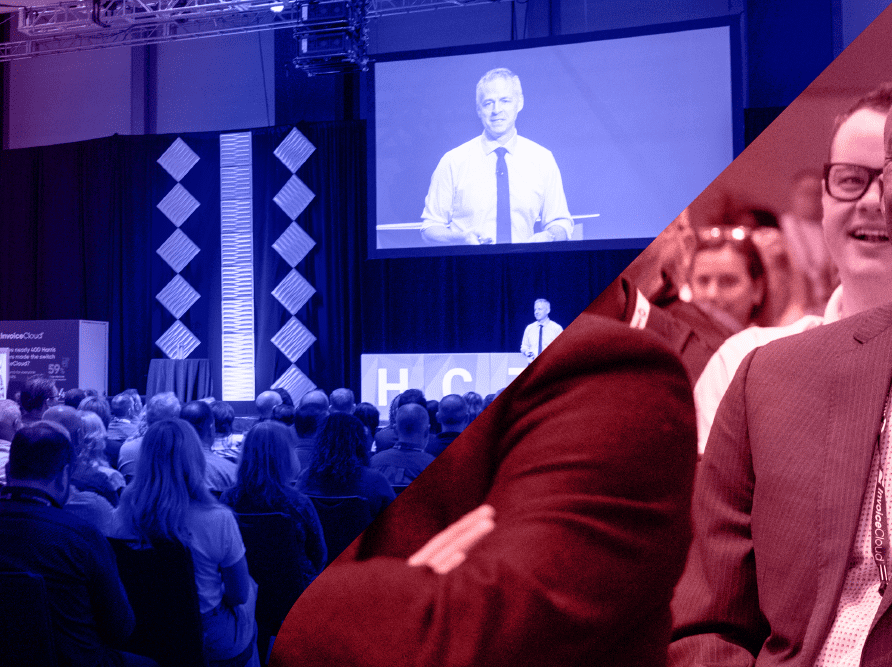 HCTC 2024. Audience sitting in crowd.