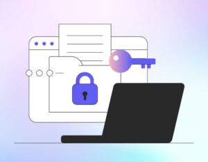A key and a patient record to represent unlocking unstructured data